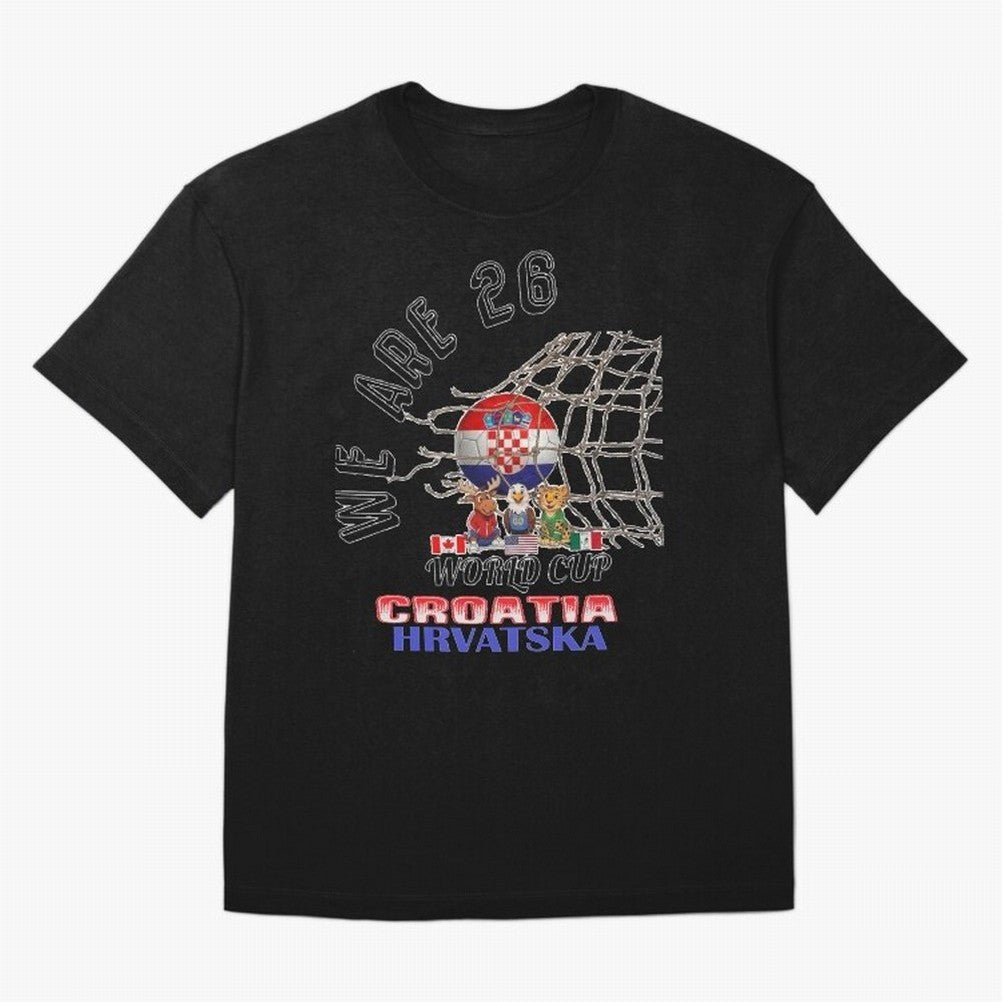 World cup 26 - Croatia Classic T-Shirt Celebrate Golden Goal Energy in FIFA World Cup 2026 USA Canada Mexico Capturing Cristiano Ronaldo, Haaland and CR7, Argentina, France and Brazil Energy, Match Day Excitement, Supporter Culture, Golden Goals