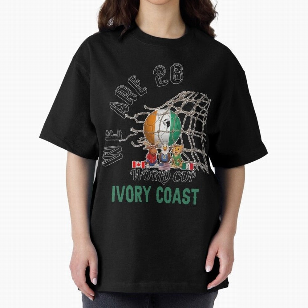 World cup 26 - Ivory Coast Classic T-Shirt Carry National Pride through FIFA World Cup 2026 with Messi, Neymar and Mbappe, Brazil, Portugal and Argentina Energy, Game Day Rituals, Football Legends, Country Pride and the Road to the Final; Perfect