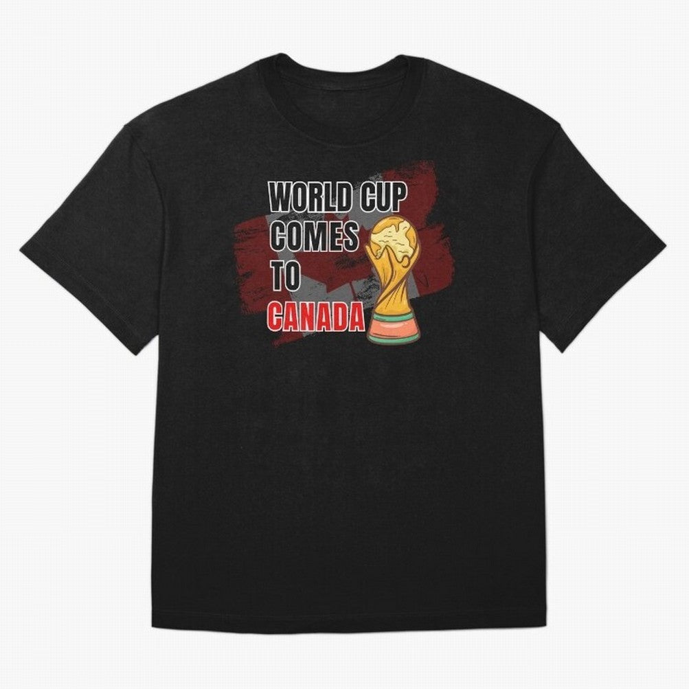 World Cup comes to Canada Classic T-Shirt Step into Match Day Hype around FIFA World Cup 2026, Cristiano Ronaldo, France and Portugal, Tournament Hype, Historic Matchups, Family Viewing Parties and Global Sports Pride; Made for Collectors Who Enjoy