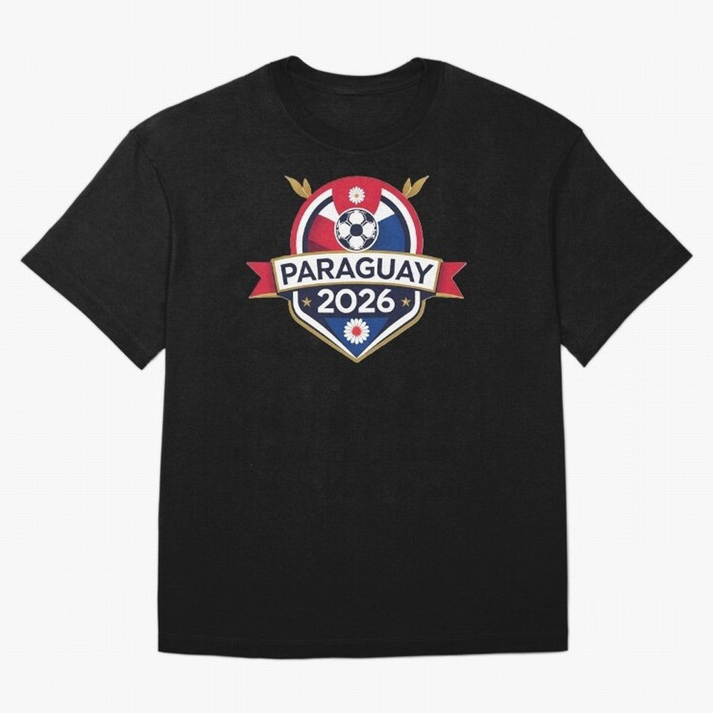 Paraguay WC2026 Classic T-Shirt Experience the FIFA World Cup 2026 USA Canada Mexico Journey through Mbappe and Neymar Highlights, Germany Pride, Supporter Pride, Iconic Celebrations, Legendary Names and Global Match Day Energy; Made for Collectors