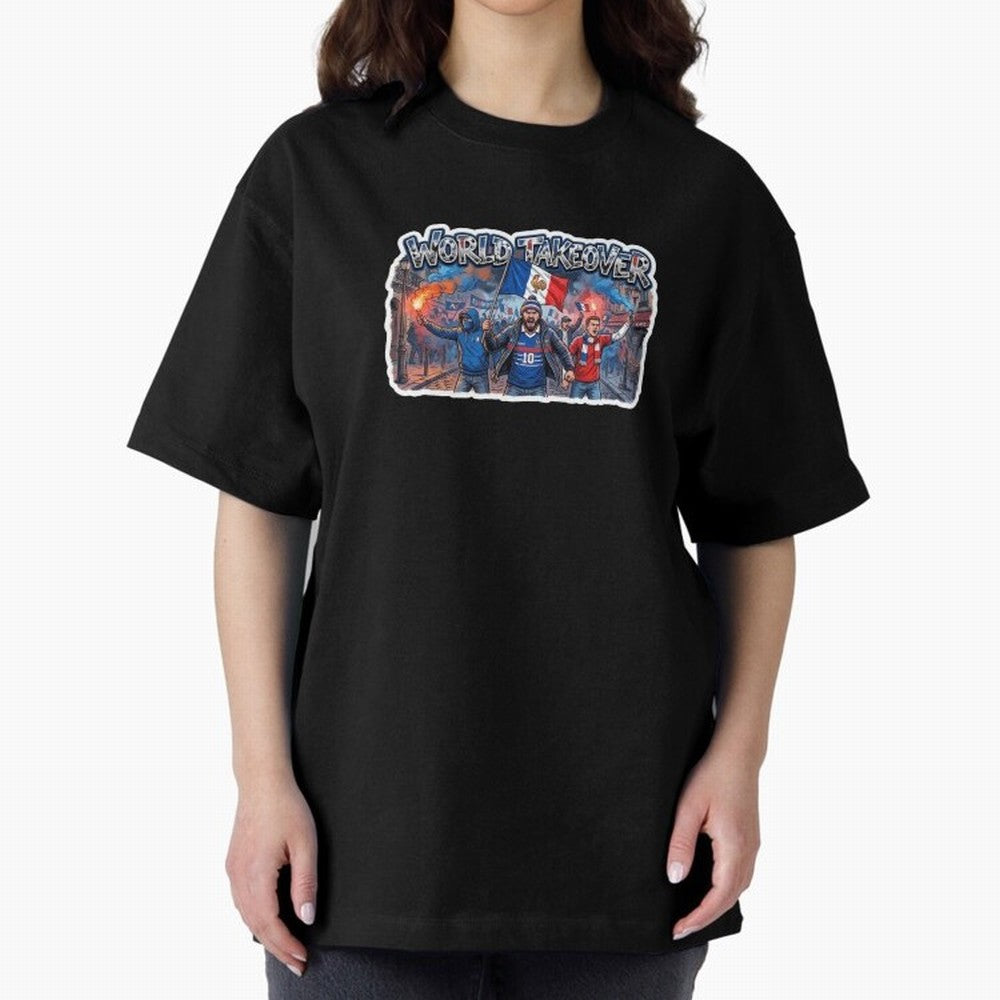France Soccer Fans Street Power Sticker 2026 Football Supporters Classic T-Shirt Celebrate National Team Dreams in Global Football Passion for FIFA World Cup 2026 USA Canada Mexico, Inspired by Messi, Neymar and Mbappe, Spain, Stadium Chants,