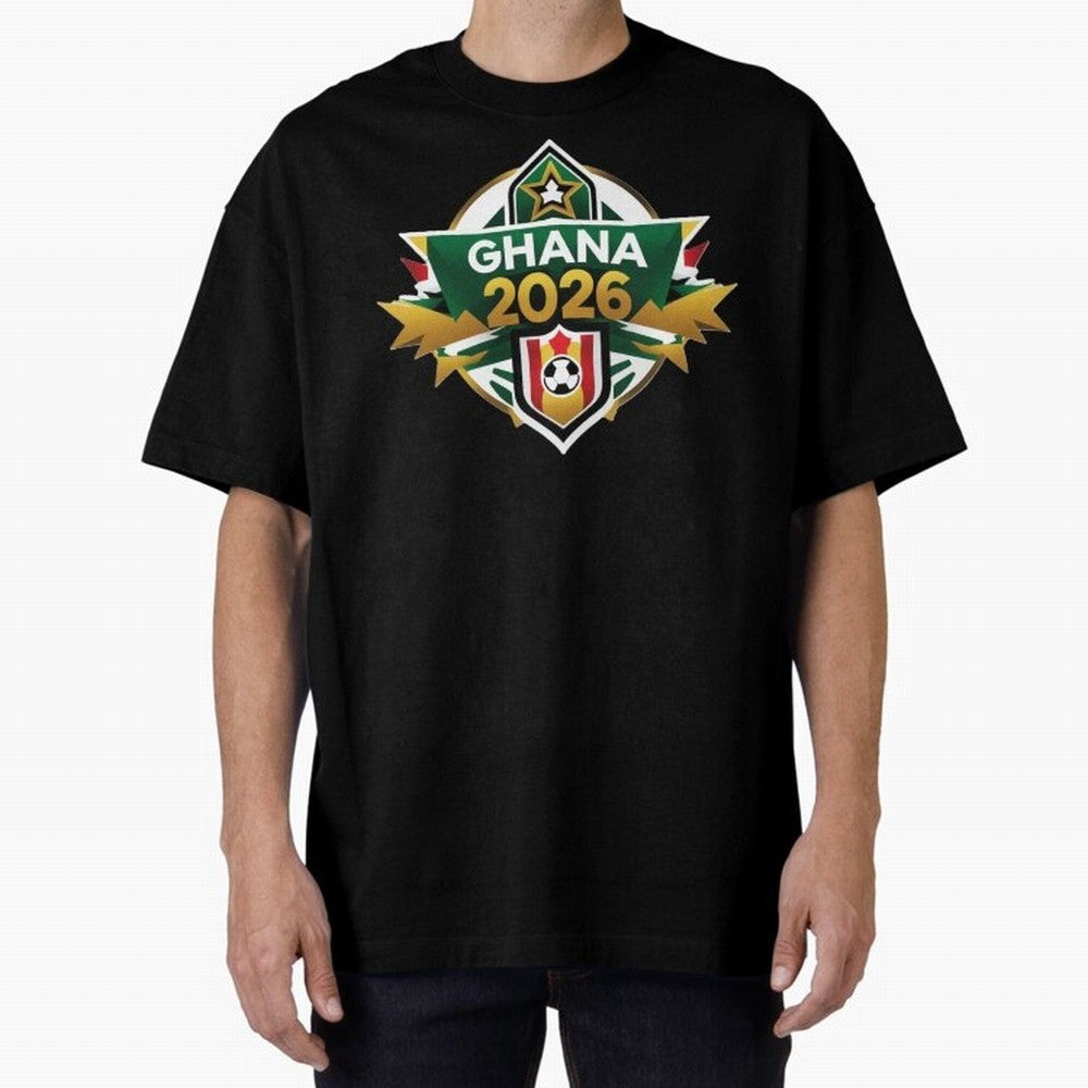 Ghana WC 2026 Classic T-Shirt Celebrate Classic Football Spirit in Global Football Passion for FIFA World Cup 2026 USA Canada Mexico, with Haaland, Argentina, France and Brazil, Fan Favorite Moments, National Team Passion, Big Match Drama and