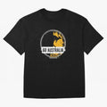 Golden Green Kangaroo Emblem Go Australia 2026 Supporter Design T-Shirt_83662099 Classic T-Shirt Fuel Match Day Hype around FIFA World Cup 2026, Neymar, England, France and Netherlands, Tournament Hype, Historic Matchups, Family Viewing Parties and