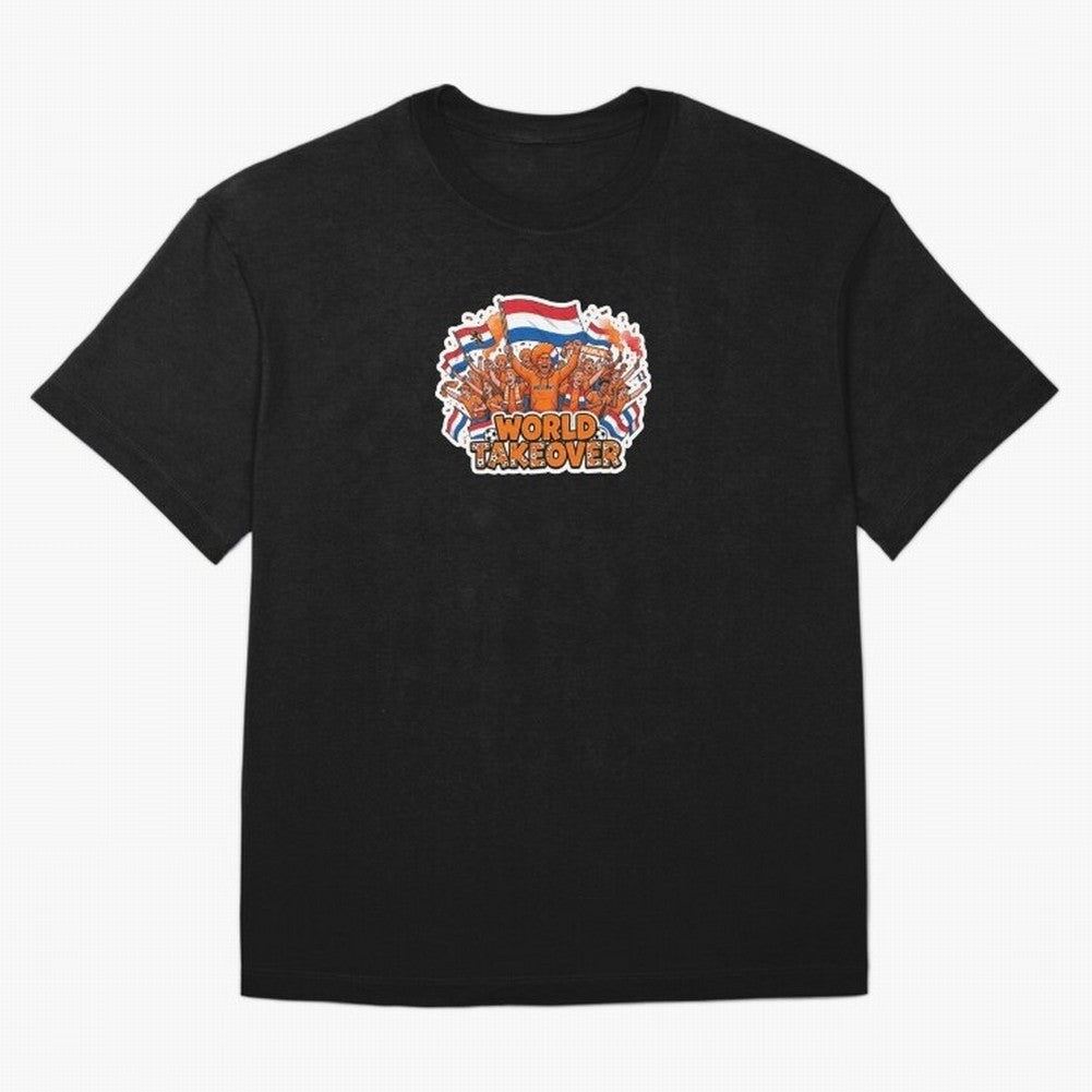 Netherlands Soccer Fans Orange Power Sticker 2026 Football Supporters Classic T-Shirt Celebrate the Magic of FIFA World Cup 2026 Spirit, Capturing Argentina, Messi and Cristiano Ronaldo, Retro Football Energy, Iconic Rivalries, Trophy Chase Drama