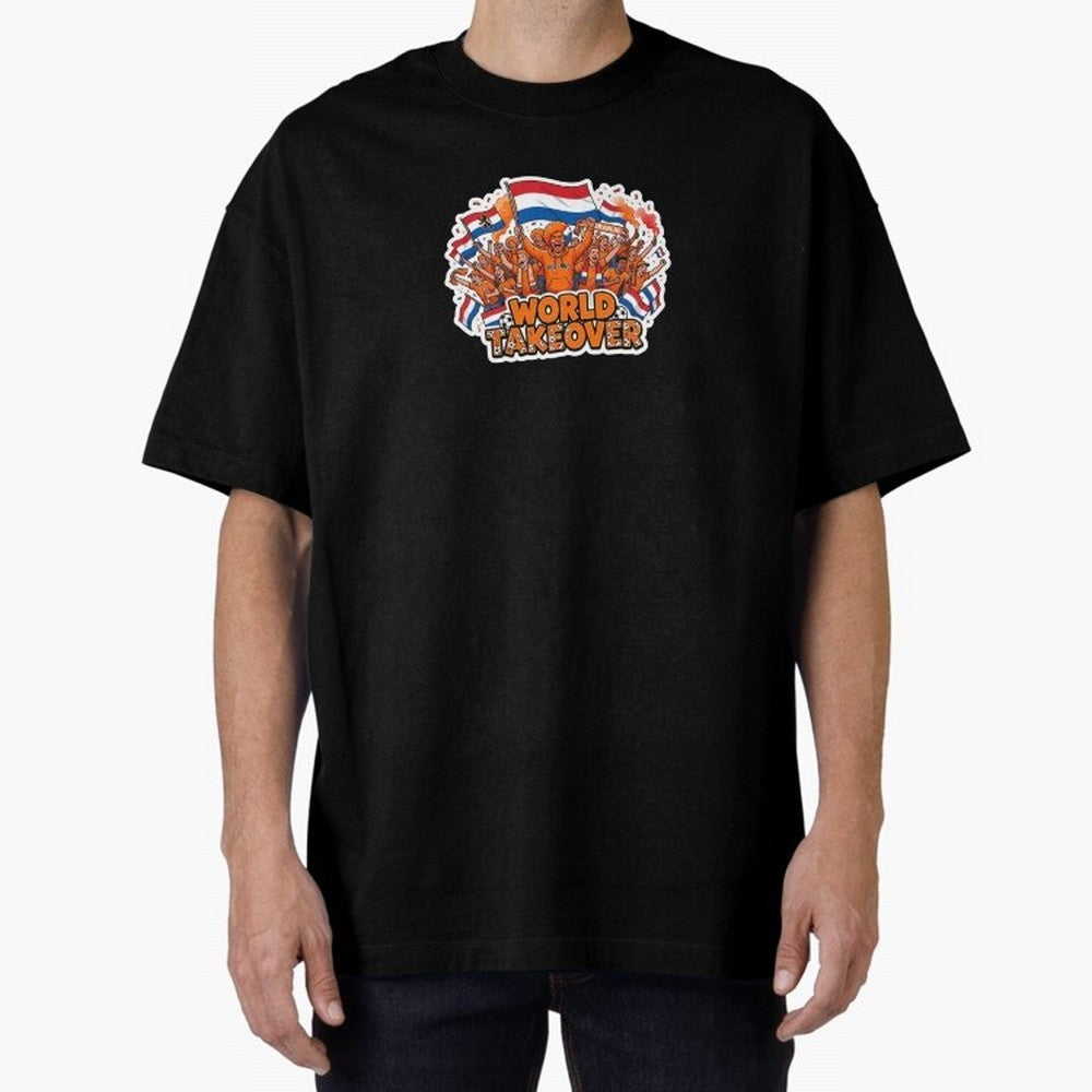 Netherlands Soccer Fans Orange Power Sticker 2026 Football Supporters Classic T-Shirt Celebrate the Magic of FIFA World Cup 2026 Spirit, Capturing Argentina, Messi and Cristiano Ronaldo, Retro Football Energy, Iconic Rivalries, Trophy Chase Drama