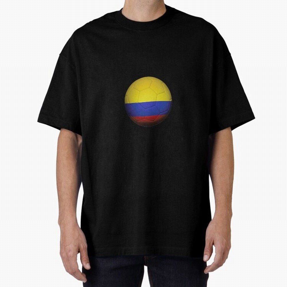 Colombia Ball Classic T-Shirt Bring Global Football Passion for FIFA World Cup 2026, Featuring CR7, Brazil, Goal Celebration Energy, Supporter Heritage, Football Icons and Worldwide Tournament Joy; Made for Die Hard Supporters, Soccer Lovers, Game