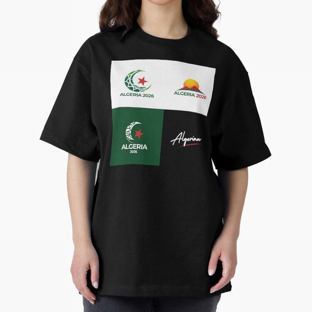 Algeria WC 2026 Classic T-Shirt Support Your Favorite Stars during FIFA World Cup 2026 for Fans of Neymar, Haaland and Cristiano Ronaldo and Spain and Netherlands, Bringing Classic Soccer Heritage, Championship Pressure, Fan Loyalty and