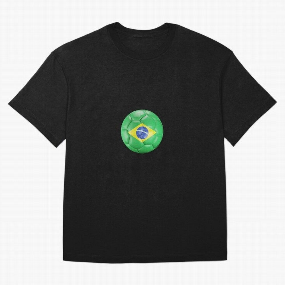 Brazil Classic T-Shirt Remember Iconic Moments from Global Football Passion for FIFA World Cup 2026, Inspired by Messi, CR7 and Mbappe, Brazil, Supporter Pride, Iconic Celebrations, Legendary Names and Global Match Day Energy; Ideal for Passionate