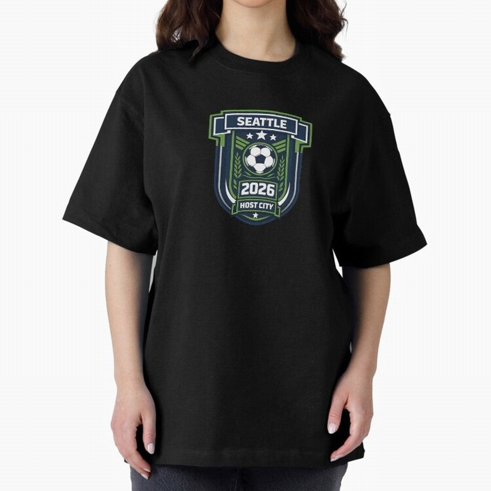 Seattle Host City World Cup 2026 Classic T-Shirt Celebrate the Biggest Stage of FIFA World Cup 2026 USA Canada Mexico Spirit, Filled with Brazil, Cristiano Ronaldo, Haaland and CR7, Football History, Final Match Energy, Crowd Noise and Once in a