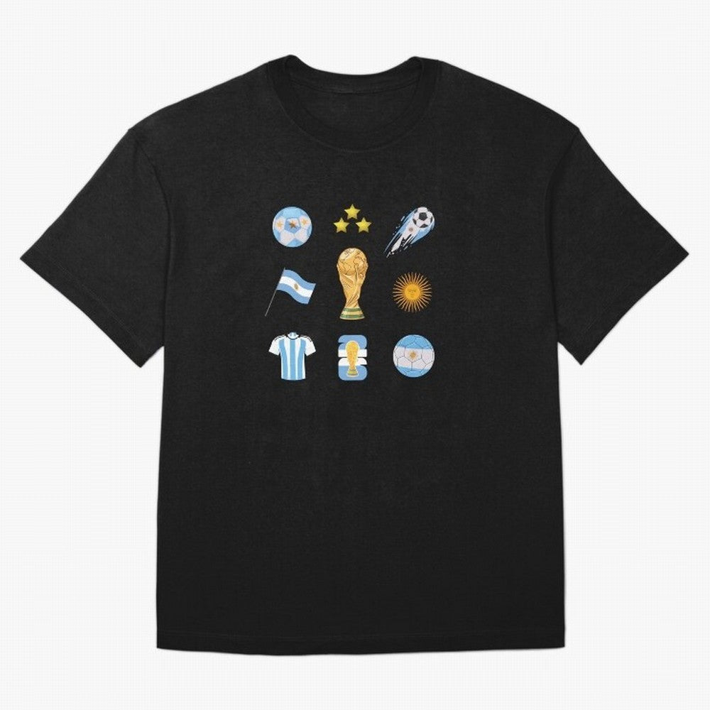 Argentina World Cup Champion 2026 Classic T-Shirt Bring Bold Fan Energy to the FIFA World Cup 2026 Group Stage Journey through Neymar, Haaland and Cristiano Ronaldo Highlights, Argentina and Brazil Pride, Stadium Memories, Football Loyalty,