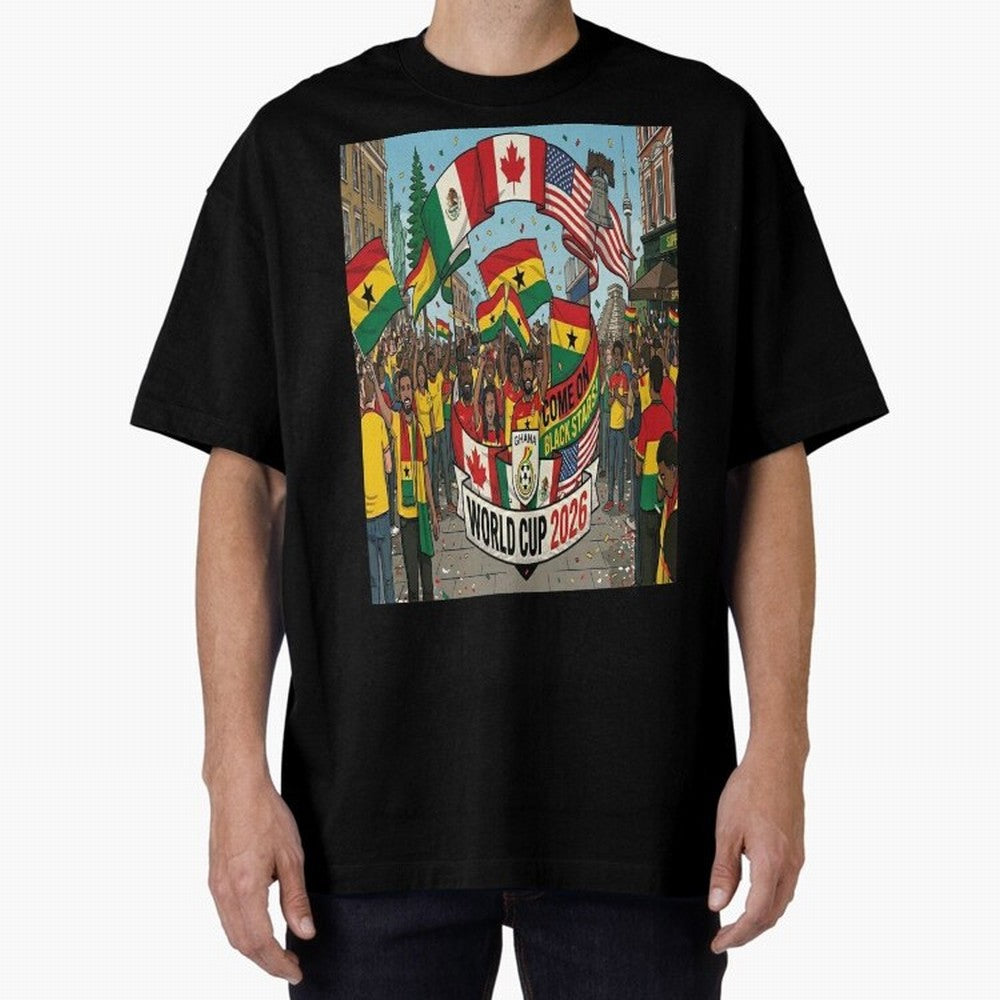 Ghana World Cup 2026 Classic T-Shirt Capture the FIFA World Cup 2026 USA Canada Mexico Journey through Messi, Neymar and Mbappe Highlights, Portugal, Spain and Germany Pride, Fan Favorite Moments, National Team Passion, Big Match Drama and Soccer