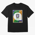 STICKER BRAZIL WORLD CUP 2026 Classic T-Shirt Refresh FIFA World Cup 2026 Driven by Messi and Cristiano Ronaldo, Portugal Energy, Classic Soccer Heritage, Championship Pressure, Fan Loyalty and International Pride; Ideal for Football Dads, Football