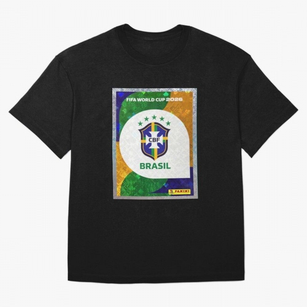 STICKER BRAZIL WORLD CUP 2026 Classic T-Shirt Refresh FIFA World Cup 2026 Driven by Messi and Cristiano Ronaldo, Portugal Energy, Classic Soccer Heritage, Championship Pressure, Fan Loyalty and International Pride; Ideal for Football Dads, Football