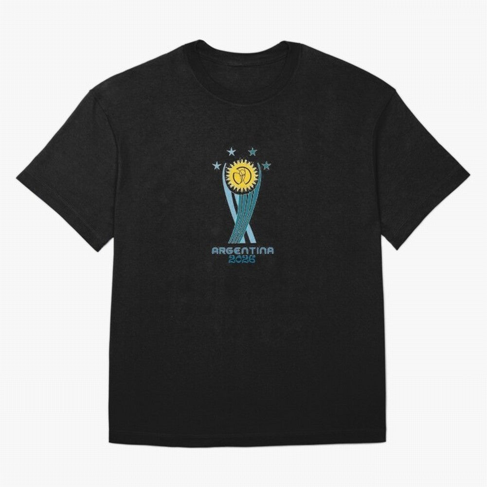Argentina 2026 Football World Cup Emblem T-Shirt Classic T-Shirt Carry National Pride through Global Football Passion for FIFA World Cup 2026 Group Stage, Built around CR7 and Messi, Netherlands, Game Day Rituals, Football Legends, Country Pride