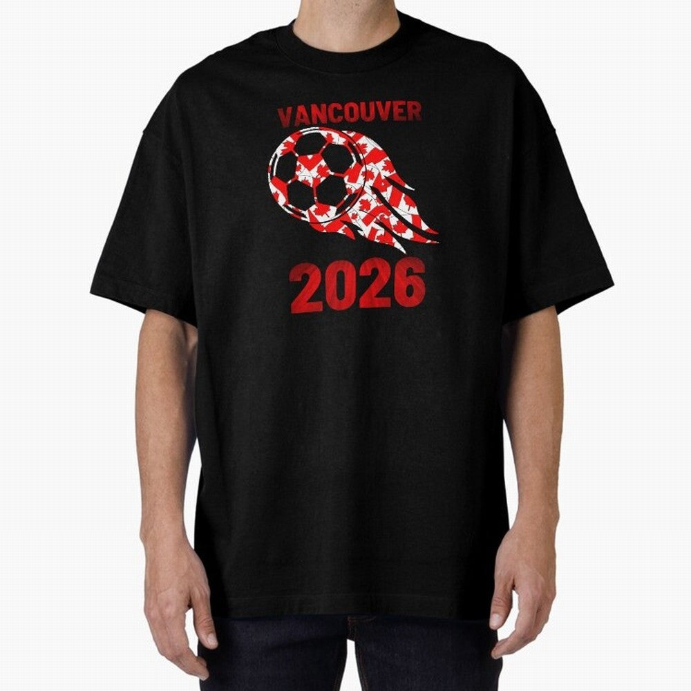 Vancouver Canada 2026 World Cup Soccer #8 Classic T-Shirt Bring Bold Fan Energy to FIFA World Cup 2026 for Fans of Neymar and Argentina, France and Brazil, Bringing Stadium Memories, Football Loyalty, International Chants and Championship