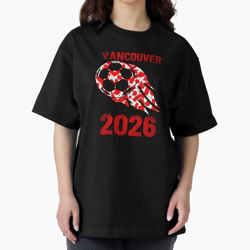 Vancouver Canada 2026 World Cup Soccer #8 Classic T-Shirt Bring Bold Fan Energy to FIFA World Cup 2026 for Fans of Neymar and Argentina, France and Brazil, Bringing Stadium Memories, Football Loyalty, International Chants and Championship