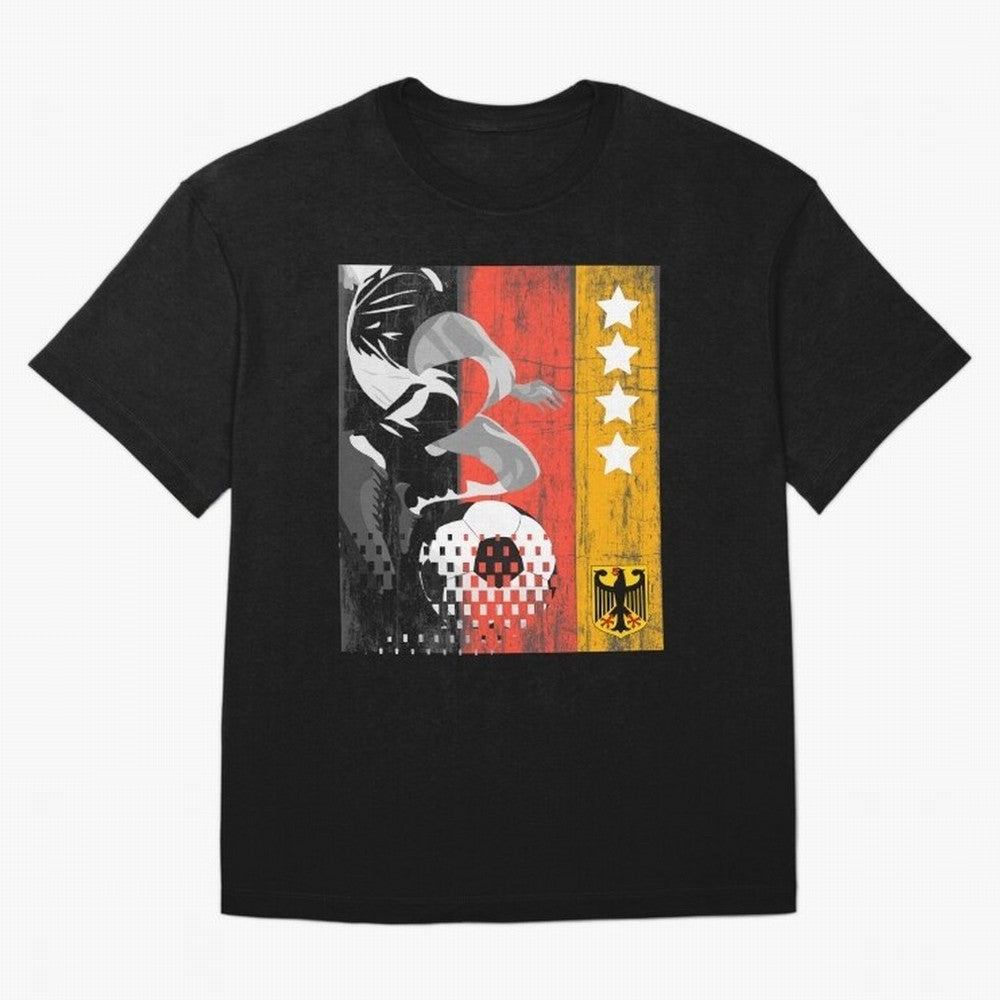 Fan Design Germany 2026 Classic T-Shirt Stand Proud for FIFA World Cup 2026 USA Canada Mexico Spirit, Filled with Germany, Mbappe and Neymar, Stadium Chants, National Pride, Trophy Dreams and Unforgettable Football Memories; Built for Supporters