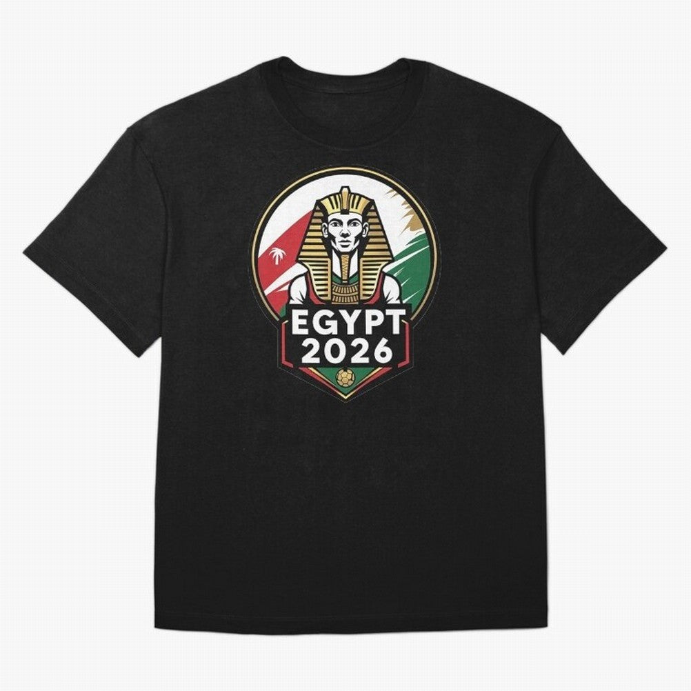 Egypt 2026 Sports Classic T-Shirt Support the FIFA World Cup 2026 Journey through Haaland and Mbappe Highlights, France and Portugal Pride, Supporter Pride, Iconic Celebrations, Legendary Names and Global Match Day Energy; Made for Collectors Who