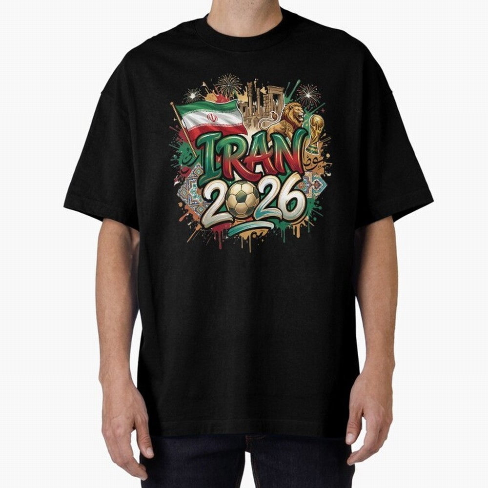 Iran World Cup 2026 Football Legacy Classic T-Shirt Make Memories around the FIFA World Cup 2026 Group Stage Journey through Messi, Neymar and Mbappe Highlights, Brazil Pride, Fan Favorite Moments, National Team Passion, Big Match Drama and Soccer
