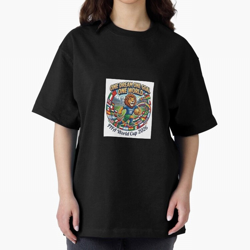 Celebrate the spirit of the world's greatest game with this vibrant mascot design! Featuring an energetic lion (Tamima) Classic T-Shirt Bring Supporter Culture to FIFA World Cup 2026 Group Stage Inspired by Haaland and Mbappe, England Energy,