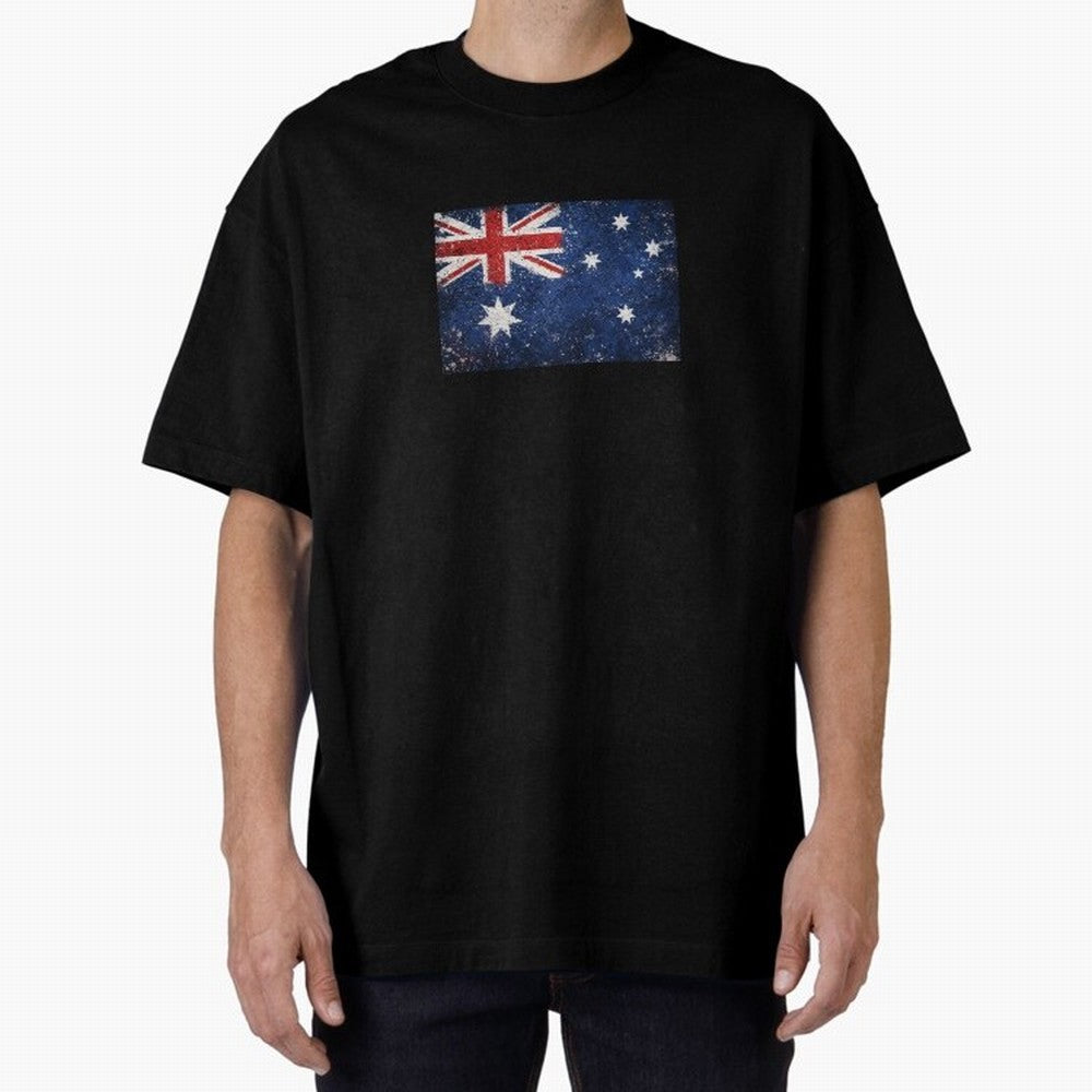 Australia Football World Cup Flag | Grunge Socceroos Soccer Classic T-Shirt Make the Season About FIFA World Cup 2026 USA Canada Mexico for Fans of Messi, Neymar and Mbappe and Argentina and Brazil, Bringing Football History, Final Match Energy,