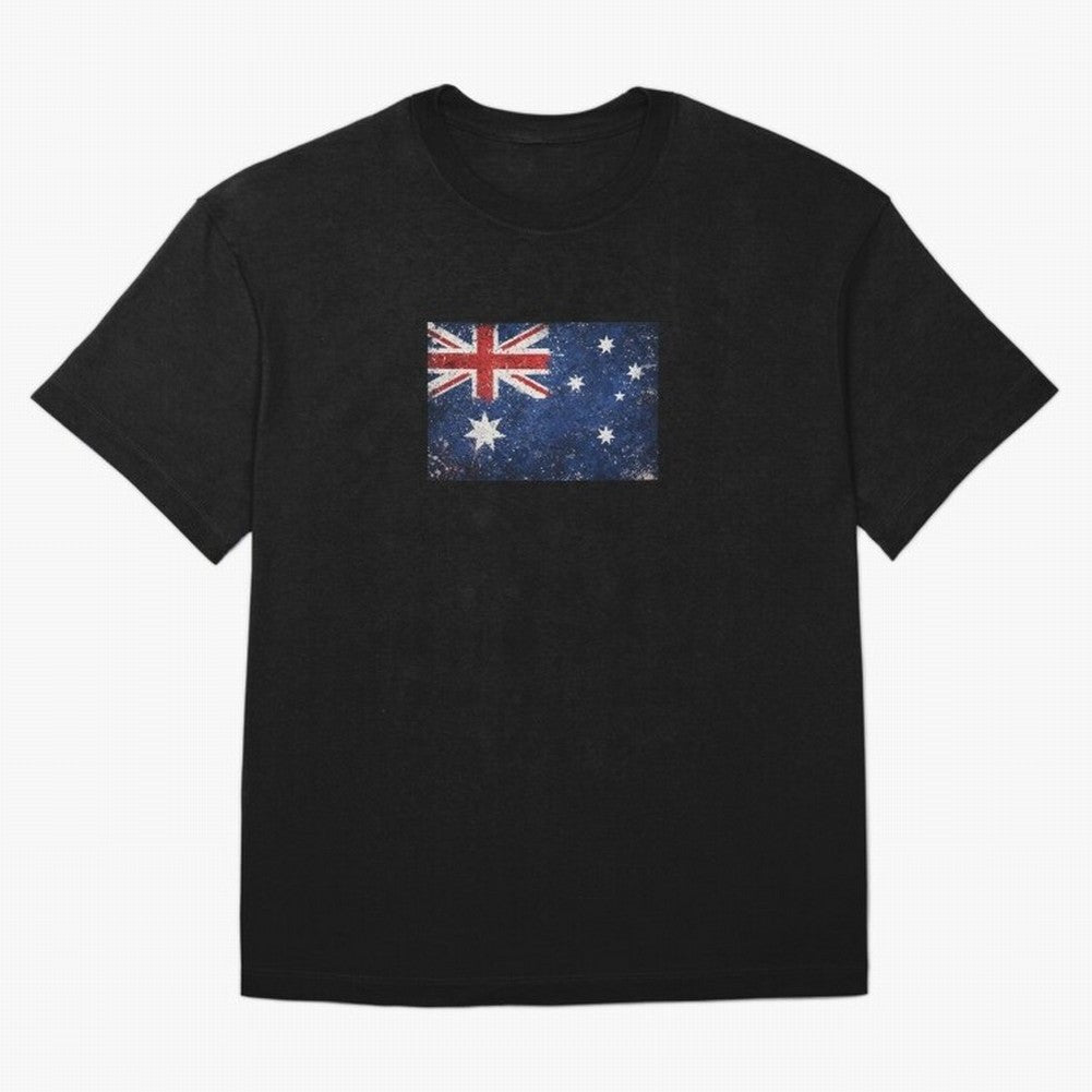 Australia Football World Cup Flag | Grunge Socceroos Soccer Classic T-Shirt Make the Season About FIFA World Cup 2026 USA Canada Mexico for Fans of Messi, Neymar and Mbappe and Argentina and Brazil, Bringing Football History, Final Match Energy,