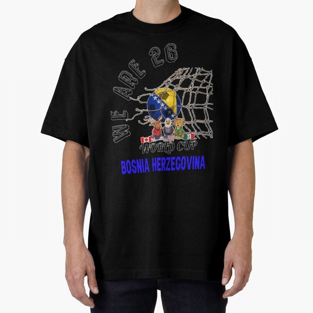 World cup 26 - Bosnia and Herzegovina Classic T-Shirt Bring International Match Energy to Global Football Passion for FIFA World Cup 2026, Celebrating Neymar, Haaland and Cristiano Ronaldo, Netherlands, Supporter Pride, Iconic Celebrations,