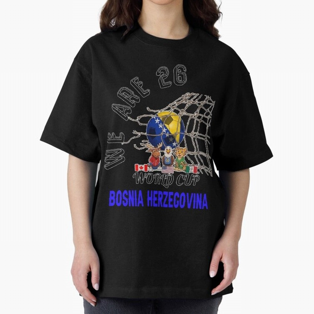 World cup 26 - Bosnia and Herzegovina Classic T-Shirt Bring International Match Energy to Global Football Passion for FIFA World Cup 2026, Celebrating Neymar, Haaland and Cristiano Ronaldo, Netherlands, Supporter Pride, Iconic Celebrations,