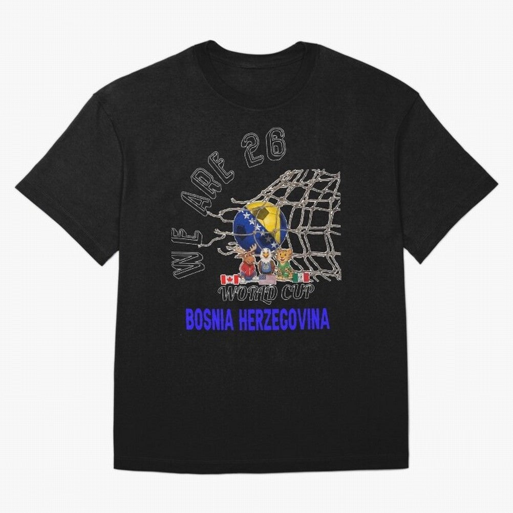 World cup 26 - Bosnia and Herzegovina Classic T-Shirt Bring International Match Energy to Global Football Passion for FIFA World Cup 2026, Celebrating Neymar, Haaland and Cristiano Ronaldo, Netherlands, Supporter Pride, Iconic Celebrations,
