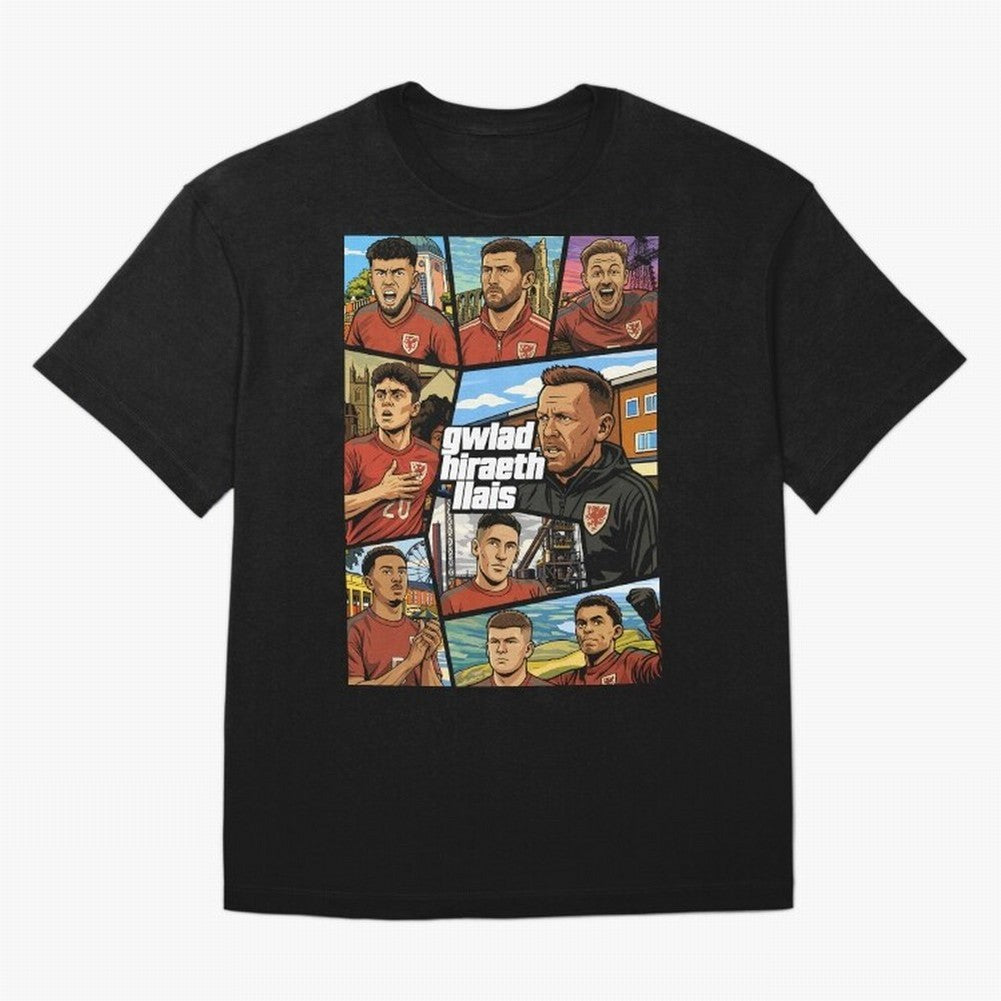 GTA Cymru Classic T-Shirt Celebrate Rivalries and Pride in FIFA World Cup 2026 Group Stage for Fans of Messi and Cristiano Ronaldo and England, Bringing Global Supporter Spirit, Legendary Goals, National Colors and Tournament Celebration; Made for
