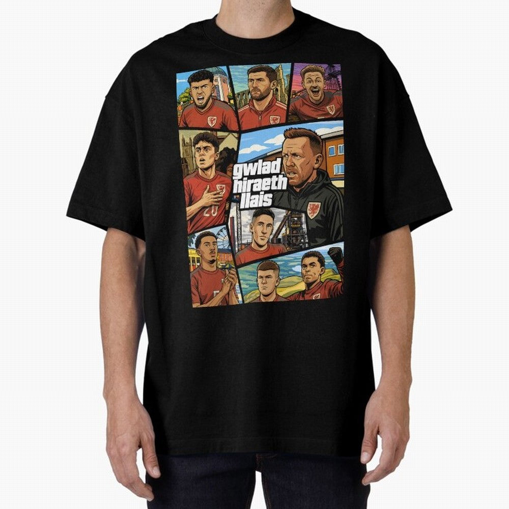 GTA Cymru Classic T-Shirt Celebrate Rivalries and Pride in FIFA World Cup 2026 Group Stage for Fans of Messi and Cristiano Ronaldo and England, Bringing Global Supporter Spirit, Legendary Goals, National Colors and Tournament Celebration; Made for