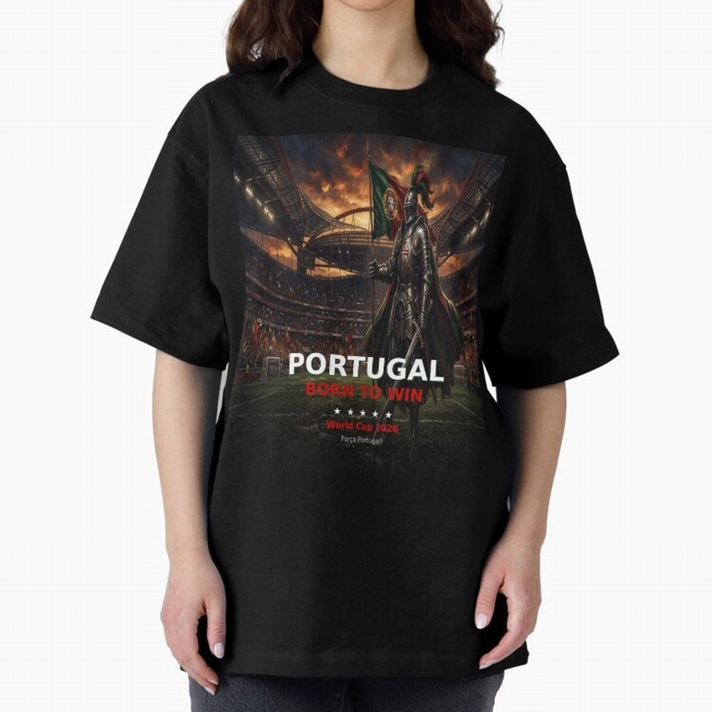 Portugal Born to Win - World Cup 2026 Soccer Fan Tee Classic T-Shirt Showcase Global Football Passion for FIFA World Cup 2026, Built around Messi, Brazil, Global Supporter Spirit, Legendary Goals, National Colors and Tournament Celebration; Perfect
