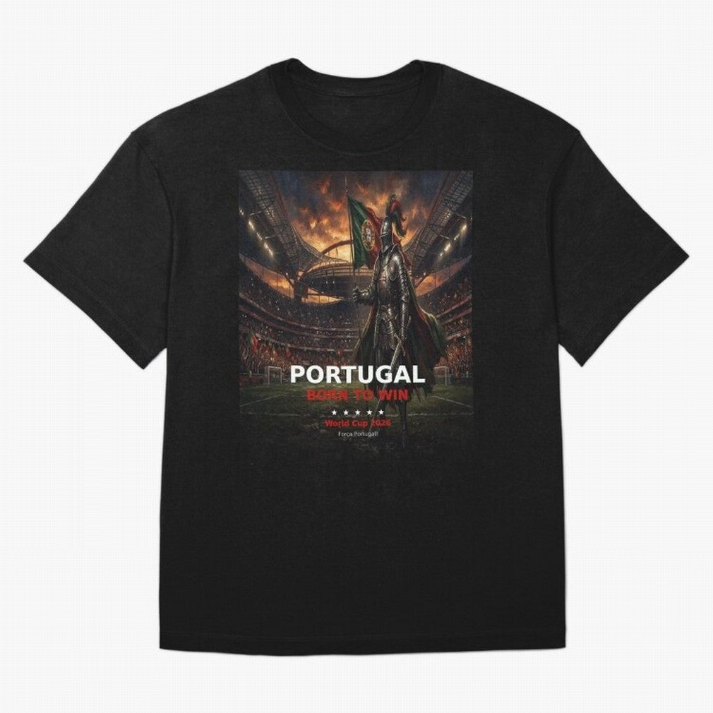 Portugal Born to Win - World Cup 2026 Soccer Fan Tee Classic T-Shirt Showcase Global Football Passion for FIFA World Cup 2026, Built around Messi, Brazil, Global Supporter Spirit, Legendary Goals, National Colors and Tournament Celebration; Perfect