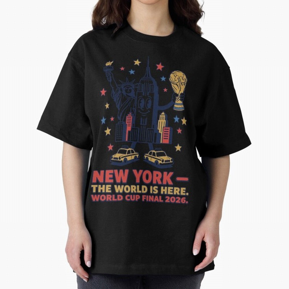 New York World Cup Final ¡ª Liberty Scores V2 Classic T-Shirt Carry National Pride through FIFA World Cup 2026 Group Stage Spirit, Capturing Brazil, Messi, Neymar and Mbappe, Fan Favorite Moments, National Team Passion, Big Match Drama and Soccer