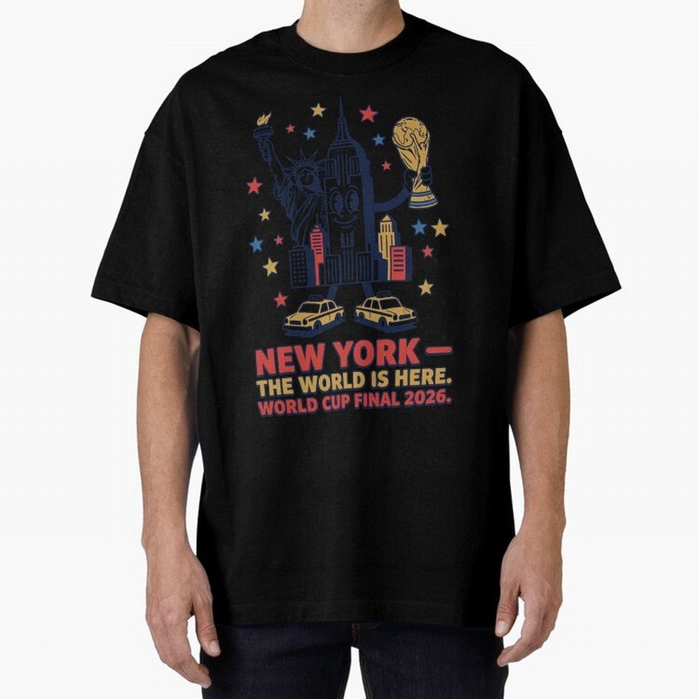 New York World Cup Final ¡ª Liberty Scores V2 Classic T-Shirt Carry National Pride through FIFA World Cup 2026 Group Stage Spirit, Capturing Brazil, Messi, Neymar and Mbappe, Fan Favorite Moments, National Team Passion, Big Match Drama and Soccer