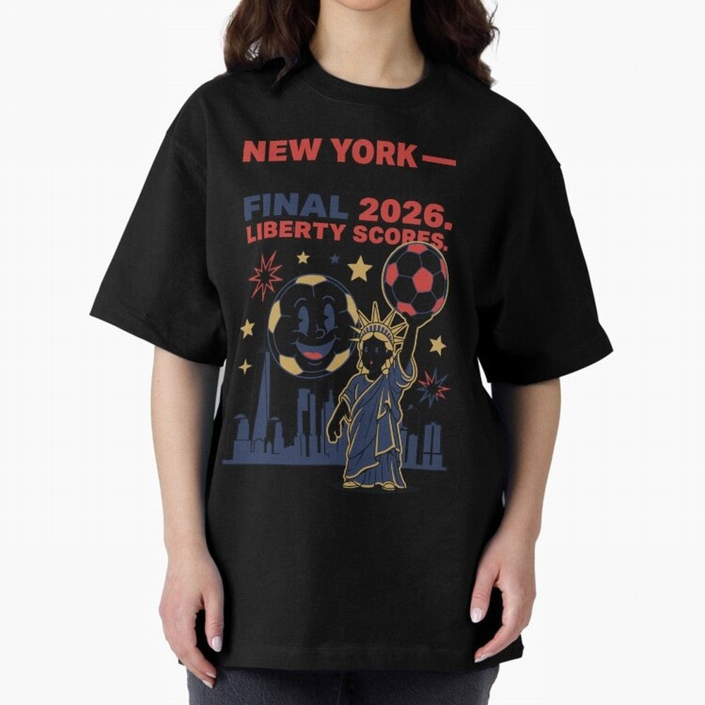 New York World Cup Final 2026 V4 Classic T-Shirt Support Match Day Hype around FIFA World Cup 2026, Cristiano Ronaldo, Haaland and CR7, England and Germany, Game Day Rituals, Football Legends, Country Pride and the Road to the Final; Built for