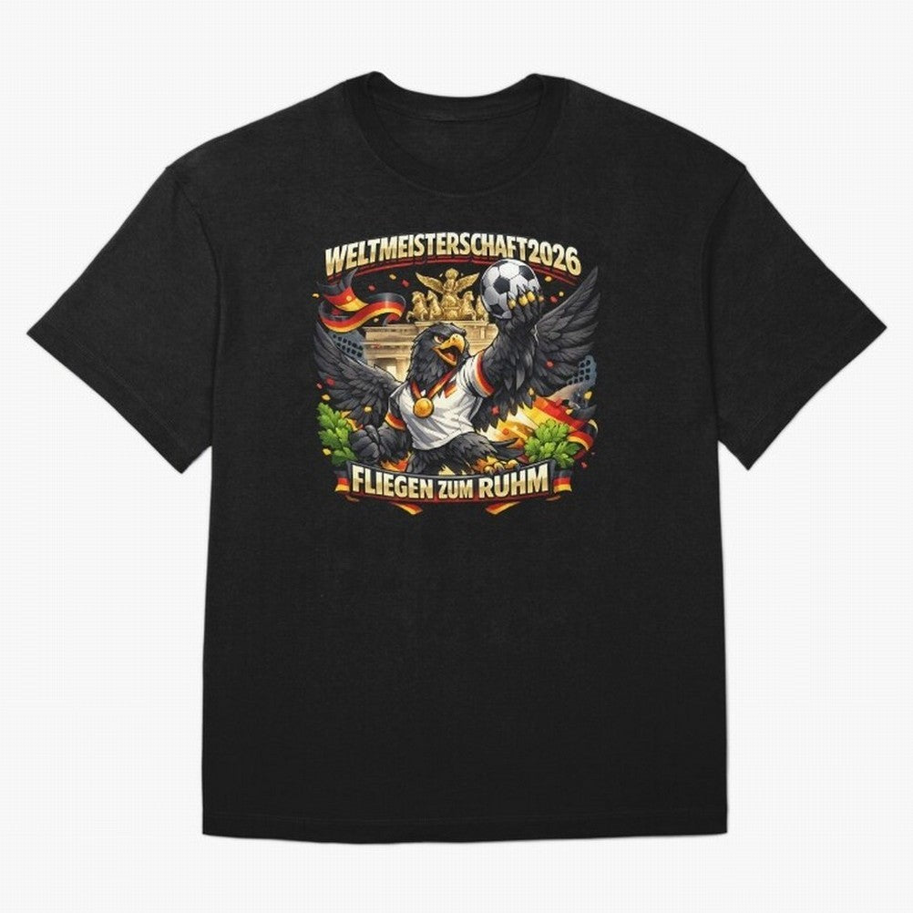German Eagle World Cup 2026 Football Fan Art Classic T-Shirt Celebrate Golden Goal Energy in Match Day Hype around FIFA World Cup 2026 USA Canada Mexico, Mbappe, England and Germany, Football Festival Excitement, Trophy Ambitions, Country Rivalries