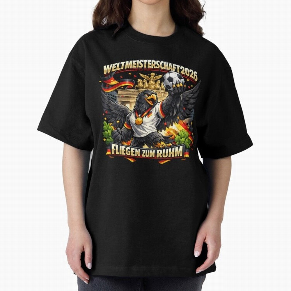 German Eagle World Cup 2026 Football Fan Art Classic T-Shirt Celebrate Golden Goal Energy in Match Day Hype around FIFA World Cup 2026 USA Canada Mexico, Mbappe, England and Germany, Football Festival Excitement, Trophy Ambitions, Country Rivalries