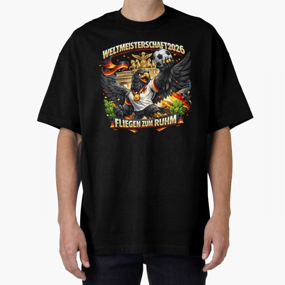 German Eagle World Cup 2026 Football Fan Art Classic T-Shirt Celebrate Golden Goal Energy in Match Day Hype around FIFA World Cup 2026 USA Canada Mexico, Mbappe, England and Germany, Football Festival Excitement, Trophy Ambitions, Country Rivalries