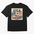 USA WORLD CUP 2026 Classic T-Shirt Show Match Day Excitement for FIFA World Cup 2026 USA Canada Mexico Spirit, Made for England and Germany, Messi, Championship Spirit, Famous Goals, Roaring Crowds and International Football Unity; Ideal for Fans