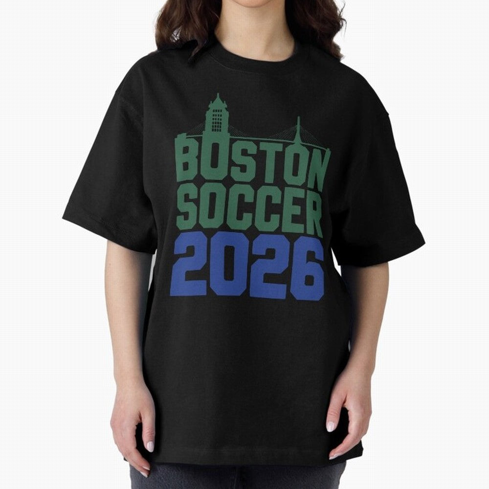 Boston Soccer 2026 Massachusetts Football Fan Classic T-Shirt Carry National Pride through FIFA World Cup 2026 Spirit, Inspired by Portugal, Spain and Germany, Messi, CR7 and Mbappe, Stadium Memories, Football Loyalty, International Chants and