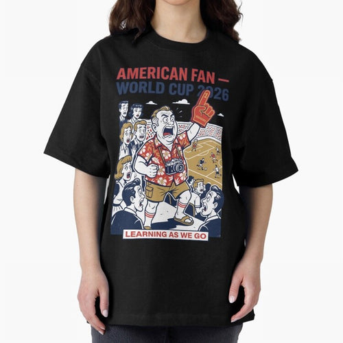 American Fan ¡ª World Cup 2026 ¡ª Learning as We Go V1 Classic T-Shirt Support the Legends of Global Football Passion for FIFA World Cup 2026, Capturing CR7, Germany, Game Day Rituals, Football Legends, Country Pride and the Road to the Final;