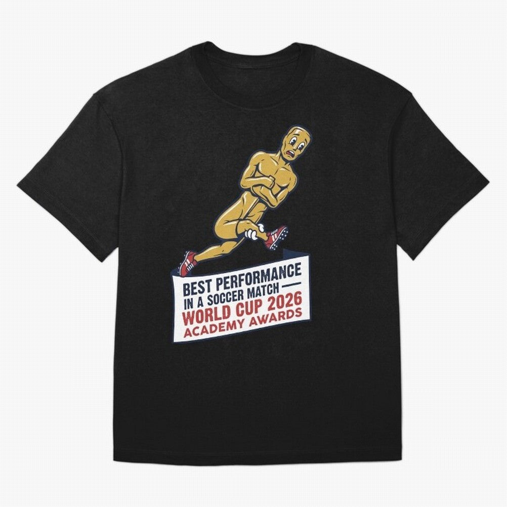 Academy Awards Best Performance Soccer V1 Classic T-Shirt Make Game Day About FIFA World Cup 2026 Group Stage Connected to CR7 and Messi, Spain and Netherlands Energy, Football Passion, Legendary Performances, Festival Vibes and Supporter
