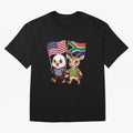 The American eagle and its friend, the South African springbok Classic T-Shirt Honor the Beautiful Game during FIFA World Cup 2026 Spirit, Made for Argentina and Brazil, Messi and Cristiano Ronaldo, Match Day Excitement, Supporter Culture, Golden