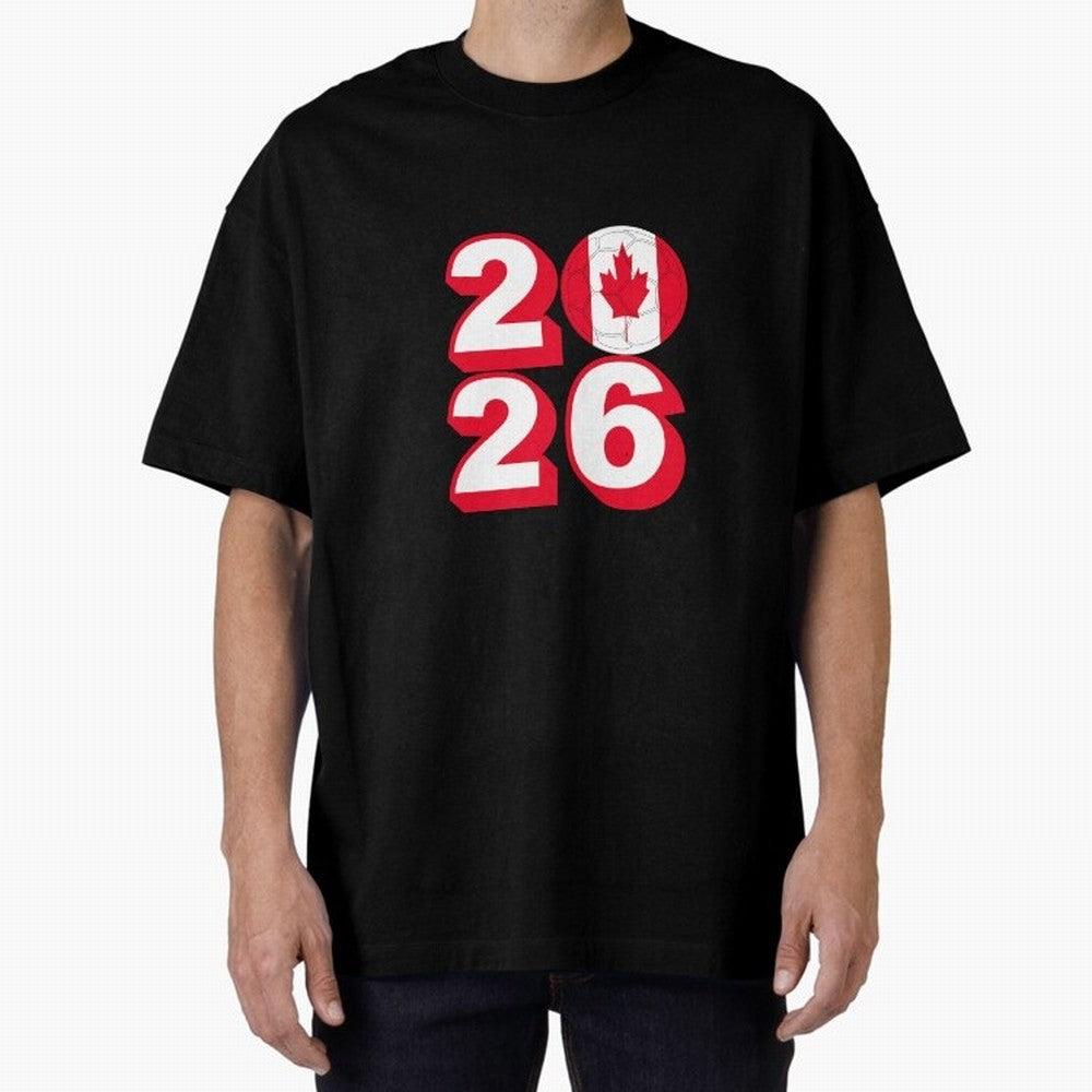 Canada 2026 Soccer Ball Graphic Design Classic T-Shirt Bring Match Day Fire to Match Day Hype around FIFA World Cup 2026 Group Stage, Cristiano Ronaldo, Haaland and CR7, Portugal, Soccer Culture, Superstar Moments, National Team Dreams and