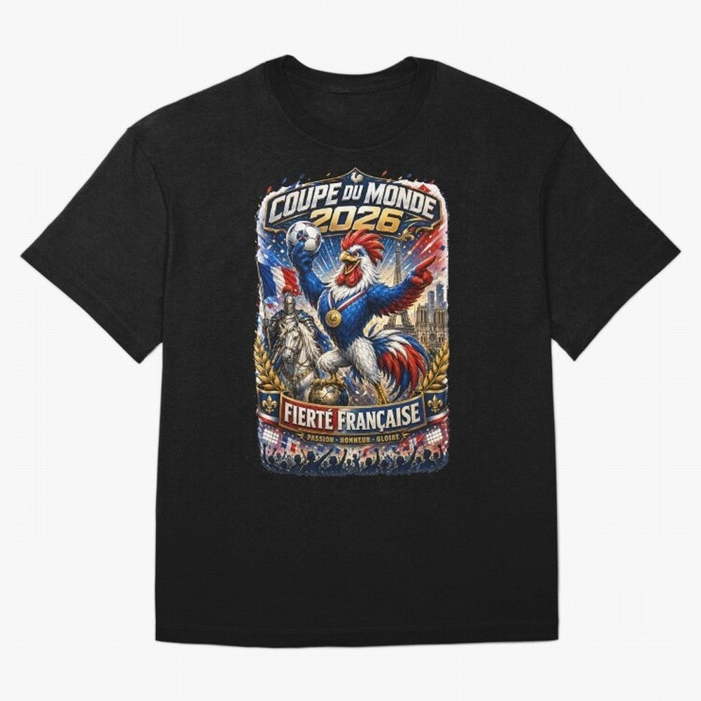 France World Cup 2026 Pride Classic T-Shirt Make Every Kick Count in FIFA World Cup 2026 with Cristiano Ronaldo, England and Germany Energy, Global Supporter Spirit, Legendary Goals, National Colors and Tournament Celebration; Ideal for Football