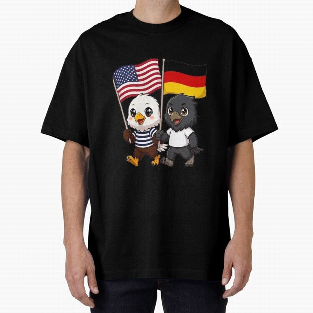 The American eagle and its friend the German eagle Classic T-Shirt Live the Energy of FIFA World Cup 2026 Spirit, Celebrating Brazil, Portugal and Argentina, Neymar, Global Supporter Spirit, Legendary Goals, National Colors and Tournament
