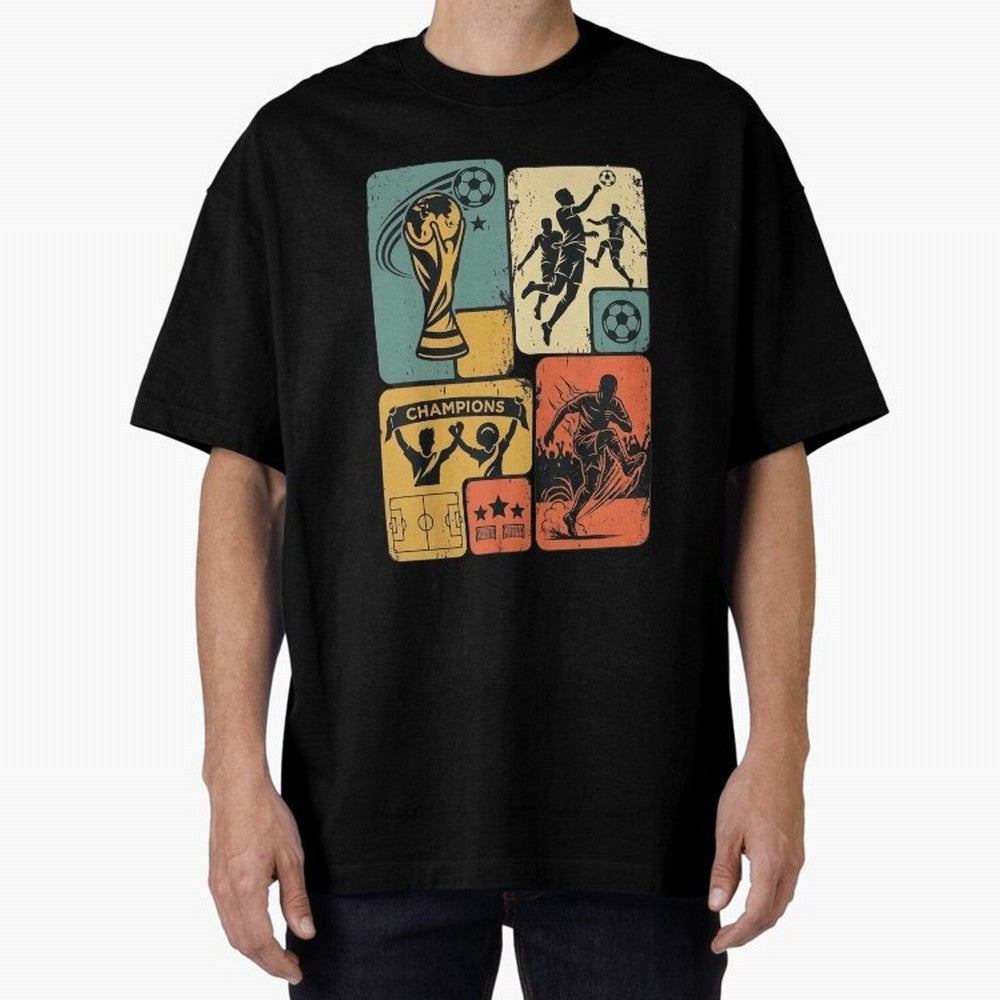 Retro World Cup 2026 Soccer Champion - Vintage Aesthetic Classic Football Shirt Design for Fans and Gift Classic T-Shirt Back the Journey through Match Day Hype around FIFA World Cup 2026 USA Canada Mexico, Messi and Cristiano Ronaldo, Netherlands,