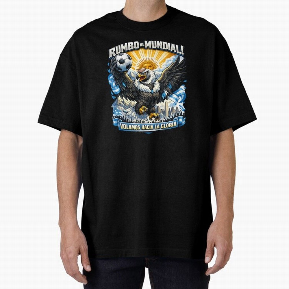 Argentina Eagle World Cup Pride Classic T-Shirt Join the Countdown to the FIFA World Cup 2026 Group Stage Journey through Neymar, Haaland and Cristiano Ronaldo Highlights, Brazil, Portugal and Argentina Pride, Match Day Excitement, Supporter