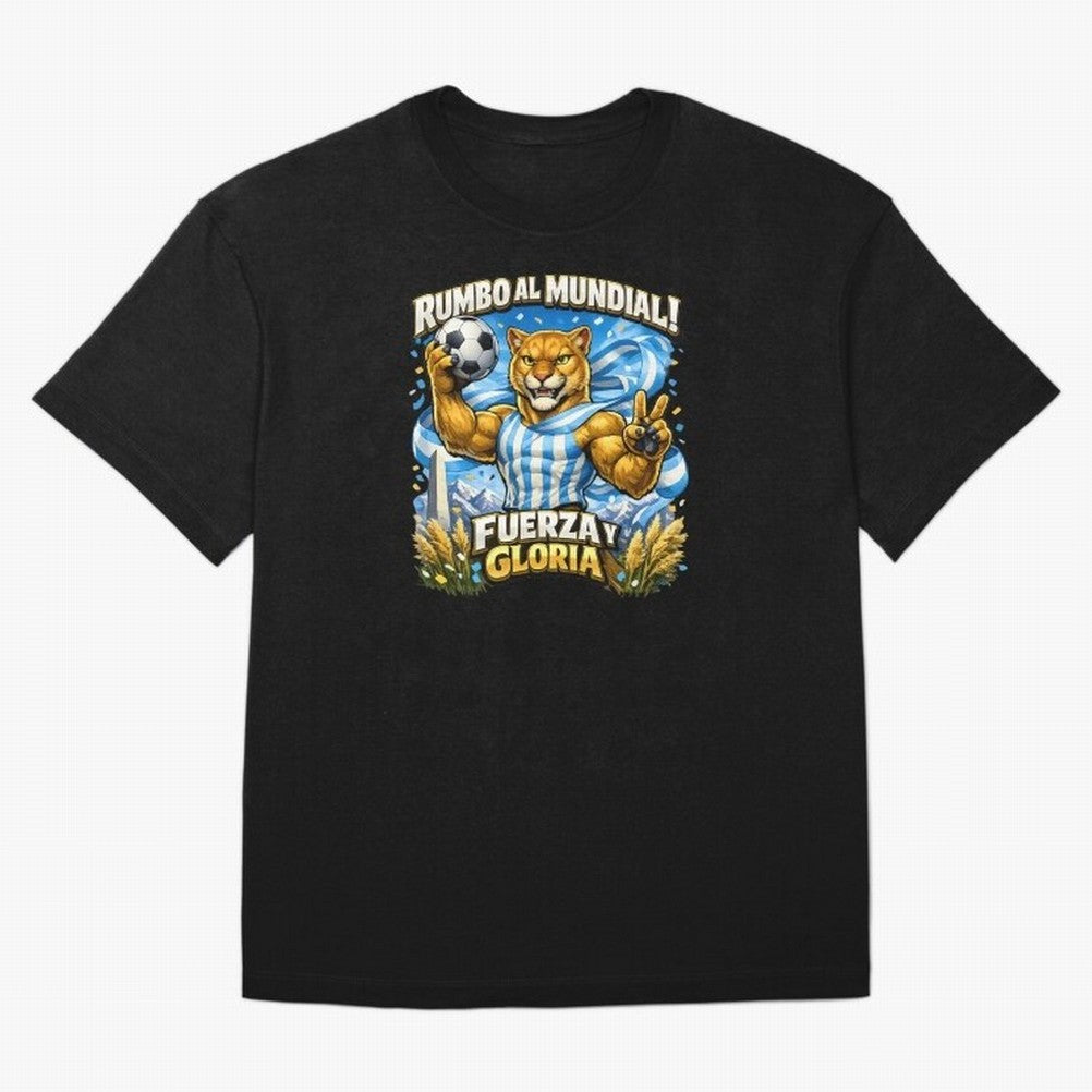 Argentina Puma World Cup Fan Art Classic T-Shirt Bring Bold Fan Energy to the FIFA World Cup 2026 Journey through Messi, CR7 and Mbappe Highlights, France Pride, Football History, Final Match Energy, Crowd Noise and Once in a Lifetime Moments;